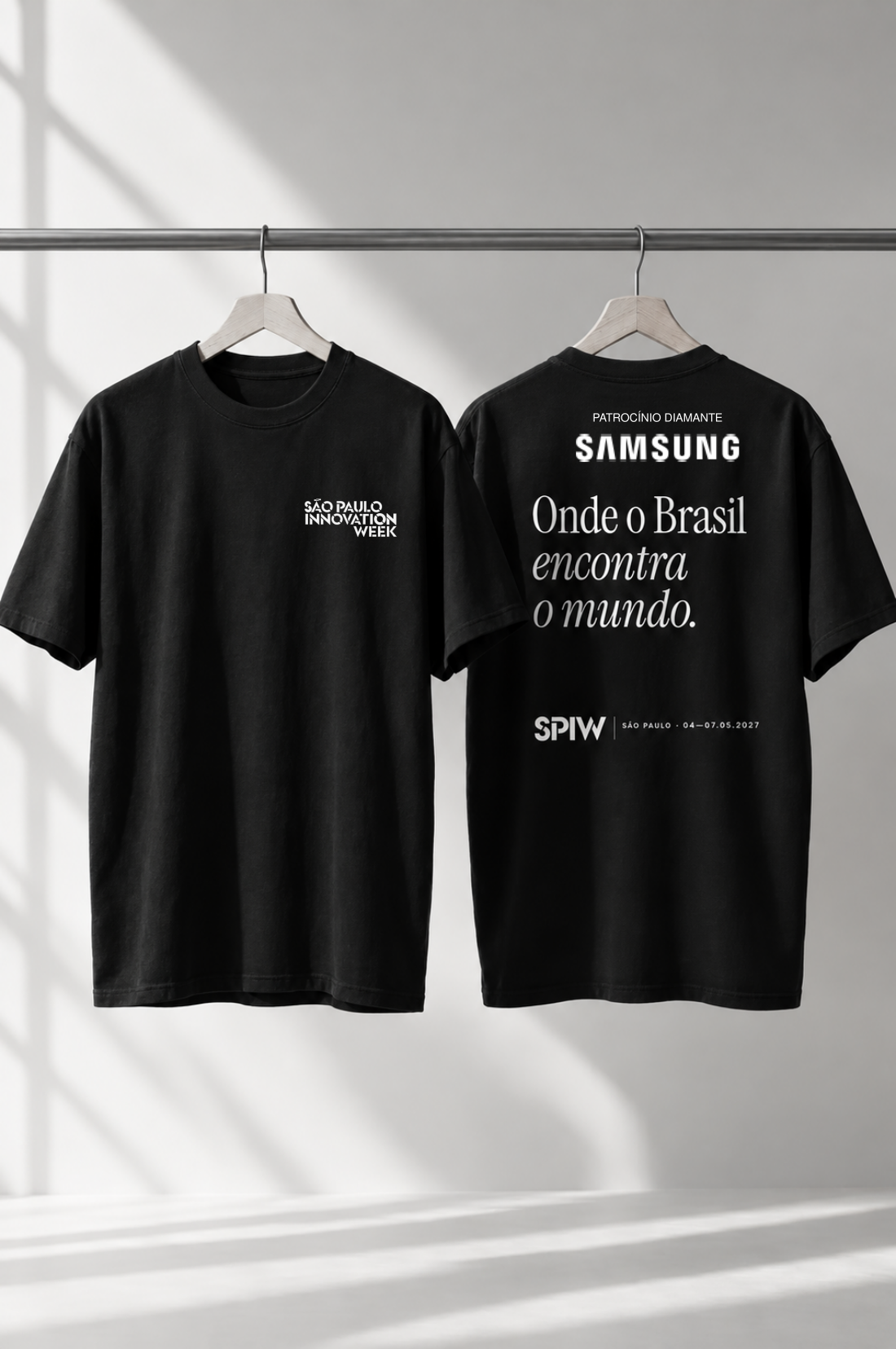 LOGO NA CAMISA DO EVENTO